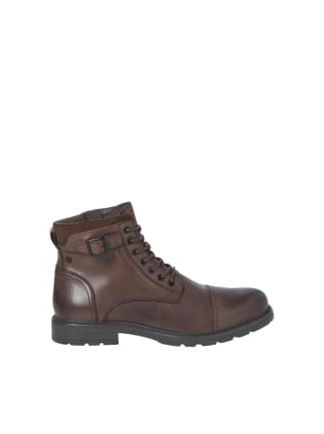 Jack & Jones Stiefel in Brown Stone