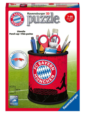 Ravensburger Ravensburger 3D Puzzle 11215 - Utensilo FC Bayern - 54 Teile - Stiftehalter...