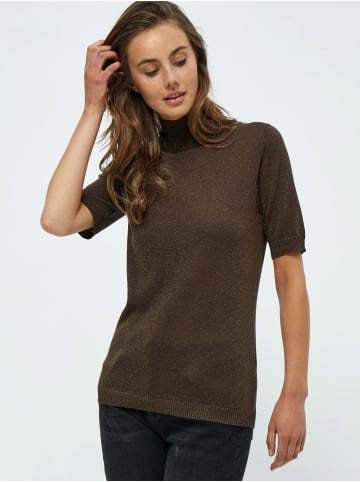 minus T-Shirt in Slate Brown Lurex