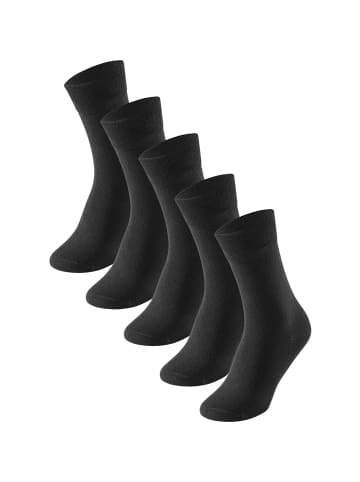 Schiesser Socken 5er Pack in Schwarz