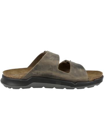 Birkenstock Sandale Arizona CT geöltes Nubukleder normal in gruen