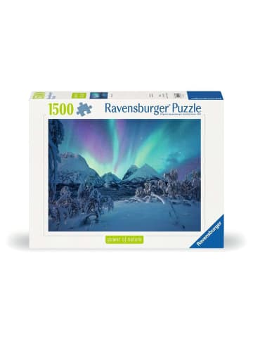 Ravensburger Puzzle 1.500 Teile Erwachsenenpuzzle 1500 Teile - Wenn die Nordlichter tanzen 14-99 Jahre in bunt