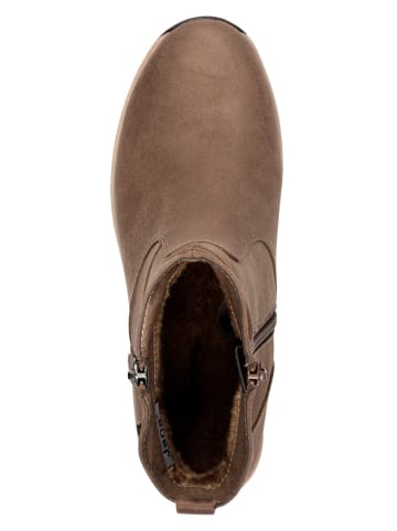 Jana Stiefelette in taupe