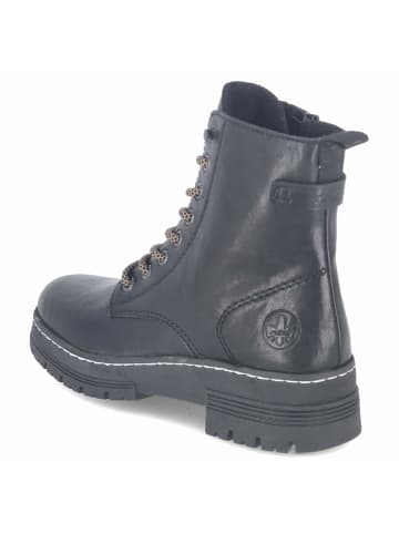 rieker Schnürboots in schwarz