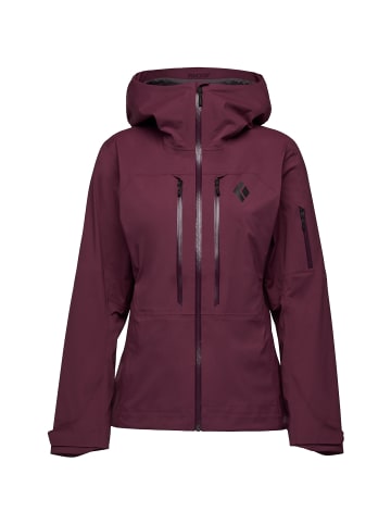 Black Diamond W RECLT STRETCH SHELL in Beere