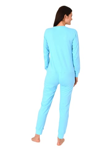 NORMANN Pflegeoverall langarm Reißverschluss Bein - 88652 in türkis