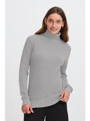 Oxmo Rollkragenpullover OXKIMSE in Grau