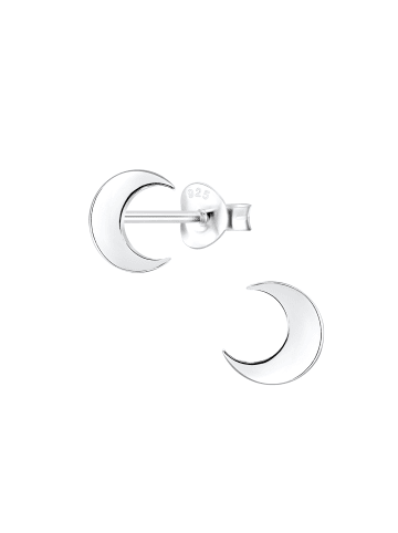 Alexander York Ohrstecker MOND in 925 Sterling Silber, 2-tlg.