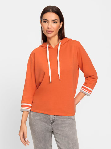 Heine Kapuzensweatshirt in orange