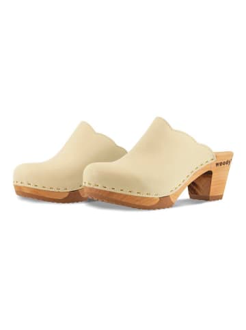Woody Sandale in creme