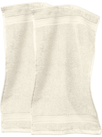 Erwin Müller Frottier Gästetuch 2er-Pack Friedrichshafen in natur