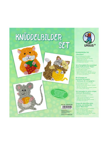 URSUS Knüddelbilder Set Haustiere - ab 3 Jahren