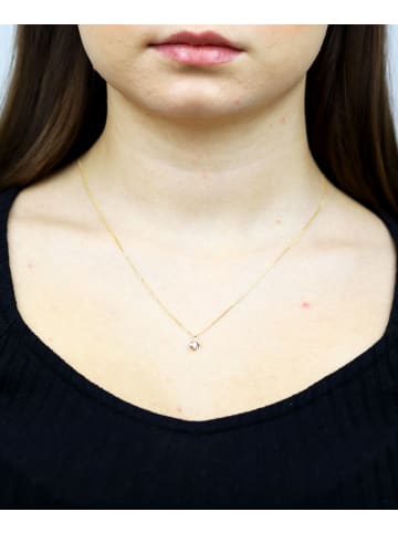 Diamant L'éternel Halskette aus 585 Gelbgold mit 0.1 Karat Diamant