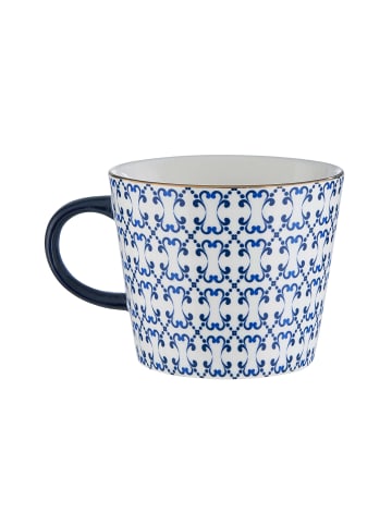 Butlers Tasse 350ml ORNAMENTS in Dunkelblau