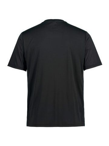 JP1880 Kurzarm T-Shirt in schwarz