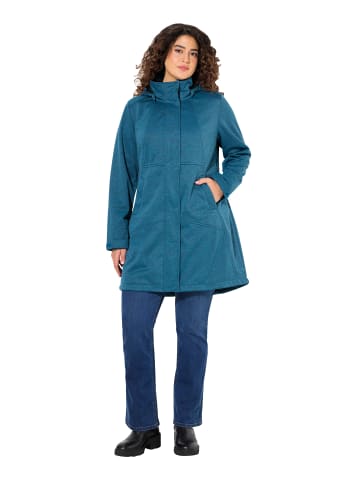 Ulla Popken Softshelljacke in graublau