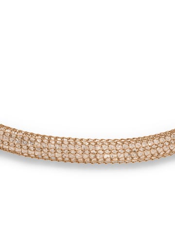 s.Oliver Armband Sparkle Mesh in roségold