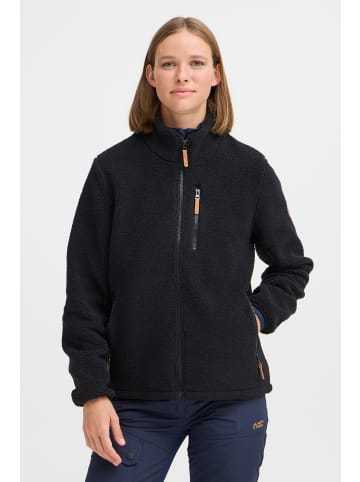 North Bend Fleecejacke NBSamanta W 243809MMM weiche Fleecejacke in Schwarz