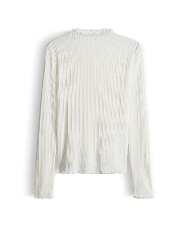 OPUS Rundkragen Langarmshirt für Damen in uni