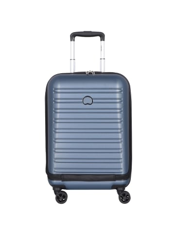 Delsey Segur 2.0 4-Rollen Kabinentrolley 55 cm in blau