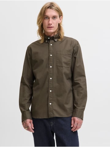 Jack & Jones Freizeithemd in Black Olive