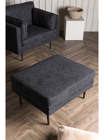 ebuy24 Pouf Boom Schwarz 90 x 70 cm