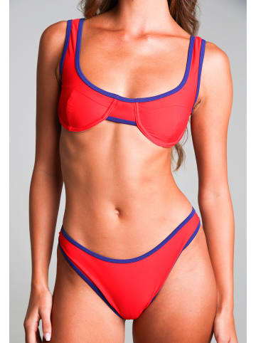 Moda Minx Bikini-Oberteil in Red