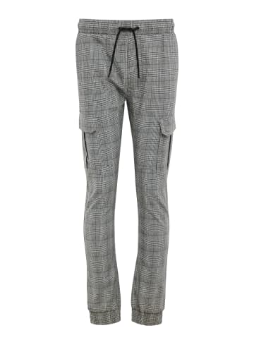 Threadbare Cargo-Hose THB Trousers Port in Grey Check