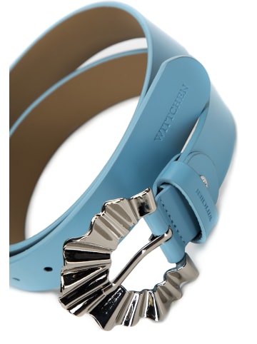 Wittchen Leather belt in Blue