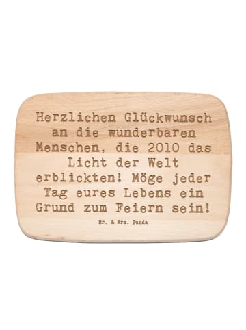 Mr. & Mrs. Panda Holzbrett Spruch 2010 Geburtstag mit Spruch in Transparent
