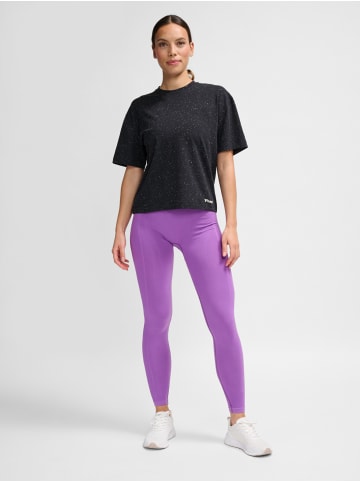 Hummel T-Shirt Hmlmt Ultra Damen in BLACK MELANGE