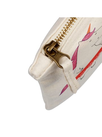 Mr. & Mrs. Panda Mäppchen Einhorn Dame mit Spruch in Weiß