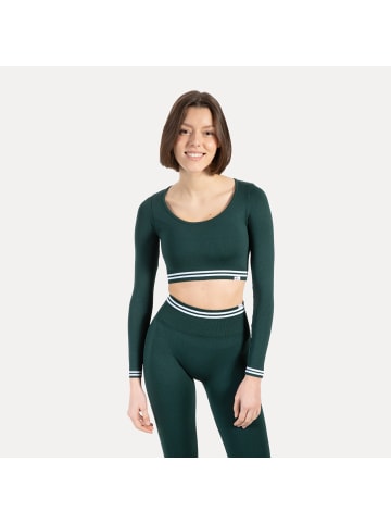 SMILODOX Longsleeve Miriel in Petrol