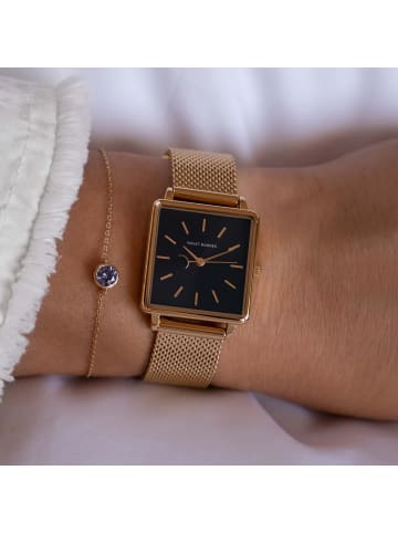 Violet Hamden Quartzuhr Dawn "squaremi" in Gold