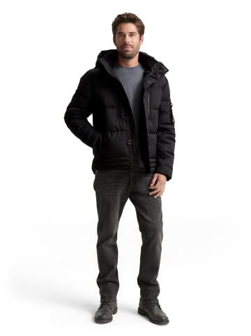 Tom Tailor Steppjacke in schwarz