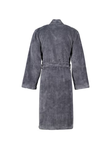 Cawö Home Cawö Home Bademäntel Herren Kimono 800 anthrazit - 71 in anthrazit - 71