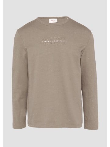 s.Oliver T-Shirt in 83D1_hellbraun