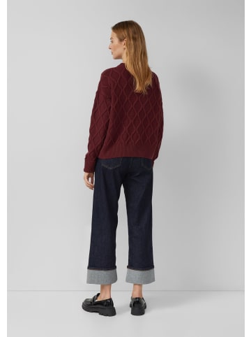 s.Oliver Strickpullover in 3902_bordeaux