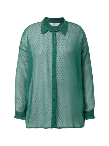 Studio Untold Hemdbluse in dunkelgrün