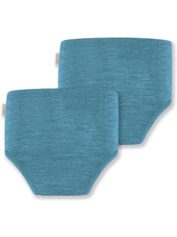 Normani Outdoor Sports 2er Pack Baby Merino Windelhose Tokoroa in Blau