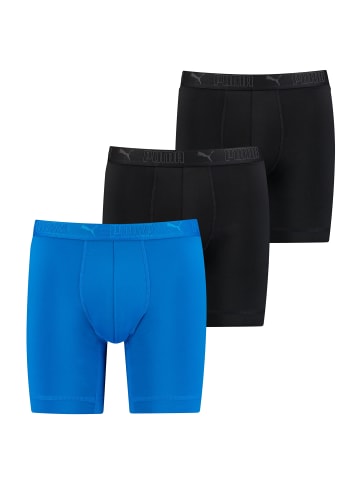 Puma Boxershort 4er Pack in Blau/Schwarz