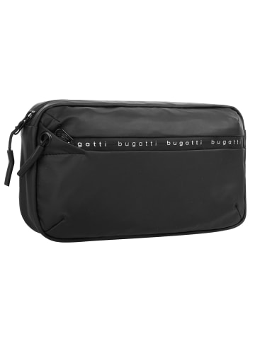 Bugatti Gürteltasche BLANC Kunstfaser in schwarz