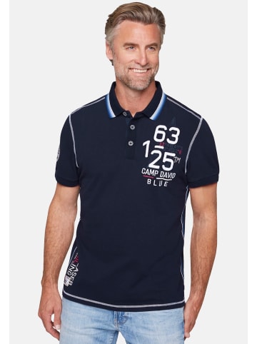 CAMP DAVID  Poloshirt in dunkelblau