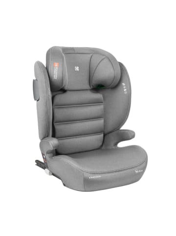Kikkaboo Kindersitz i-Track i-Size in grau