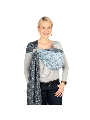 Hoppediz Babytragetuch Ring-Sling in Malmö aqua