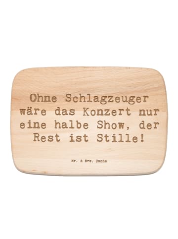Mr. & Mrs. Panda Holzbrett Spruch Schlagzeug Konzert mit Spruch in Transparent