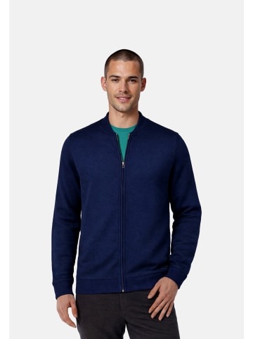 Ragman Strickjacke 'Baseball' in dunkelblau