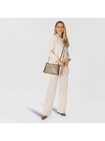 LIEBESKIND BERLIN Zena Umhängetasche S Leder 25 cm in neutral grey