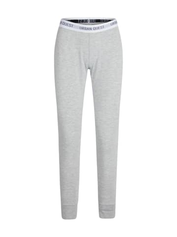 Urban Quest Hosen UQ-bambooSweat in light grey melange
