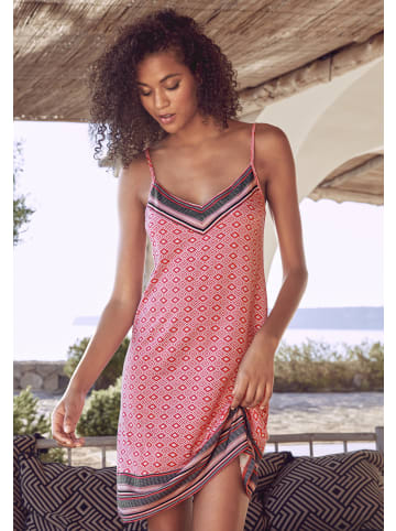 Vivance Active Negligé in pink gemustert